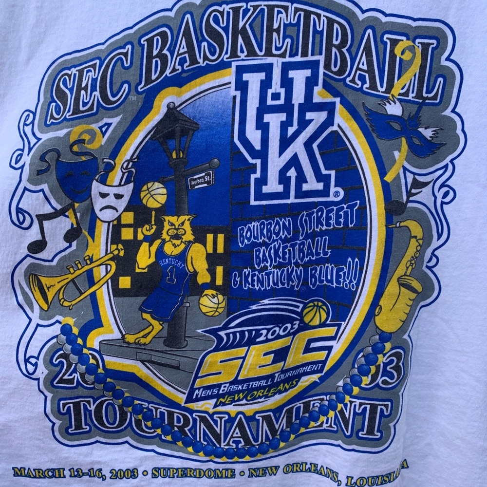 2003 (UK) SEC tournament. Super dome, New Orleans.